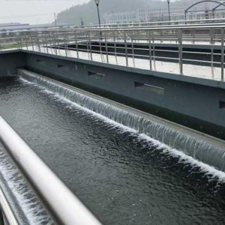 Ningbo's first class four effluent standard sewage treatment plant is commissioned to serve