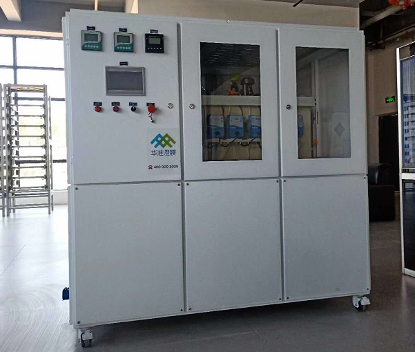 How many water treatment equipment with flat ceramic membrane as the core technology?